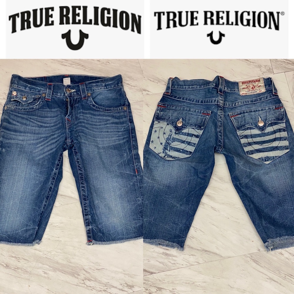 True Religion world tour Cut off shorts 💕